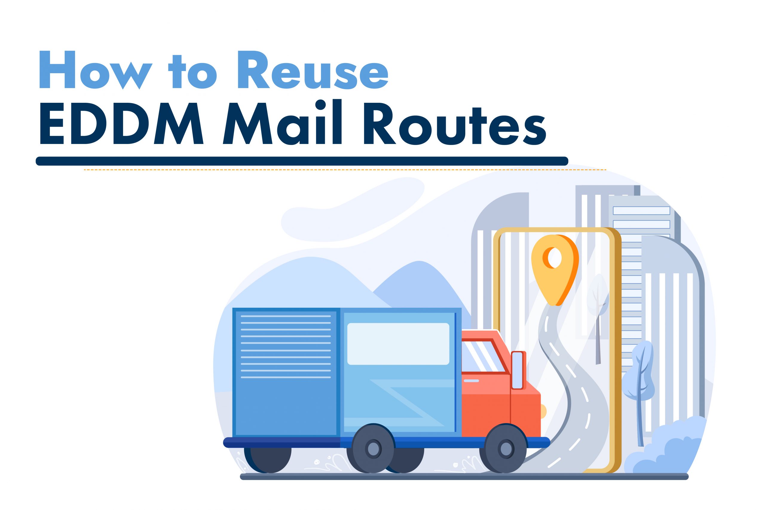 how to reuse EDDM mail routes